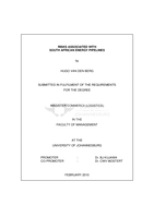 Risks associated with South African energy pipelines