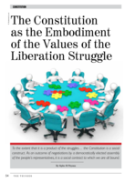 The Constitution as the embodiment of the values of the liberation struggle
