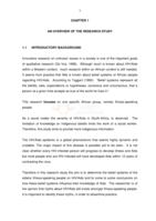 Belief systems of Xhosa-speaking people on HIV/AIDS