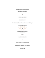 Information environment of the teleworker