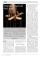 Hegemony and all that stuff