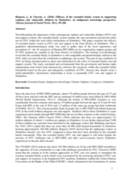 Efficacy of the extended family system in supporting orphans and vulnerable children in Zimbabwe : an indigenous knowledge perspective
