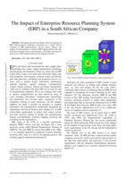 The impact of enterprise resource planning system (ERP) in a South African company