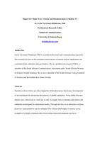 Makeovers made over : ubuntu and decolonization in Reality TV