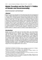 Malala Yousafzai and the post-9/11 politics of gender and governmentality