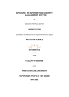 Infosure: an information security management system.