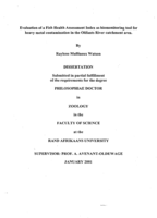 Evaluation of a fish health assessment index as biomonitoring tool for heavy metal contamination in the Olifants River catchment area
