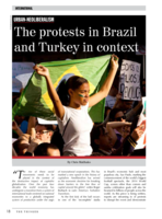 Urban-neoliberalism : The protests in Brazil and Turkey in context