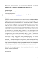 Participation, citizen journalism and the contestations of identity and national symbols: A case of Zimbabwe’s national heroes and the Heroes’ Acre
