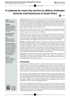 A roadmap for smart city services to address challenges faced by small businesses in South Africa