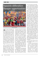 Spanish difficulties Basque opportunities