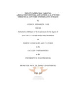 The Pentateuchal Targums: a redaction history and Genesis 1: 26-27 in the exegetical context of formative Judaism