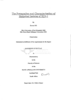The preparation and characterization of biological isolates of HIV-1