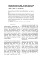 Epsilon-constraint method for solution to the combined economic and emission dispatch problem