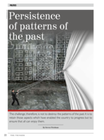 Persistence of patterns of the past