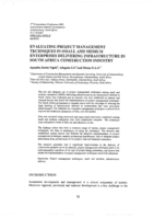 Evaluating project management techniques in small and medium enterprises delivering infrastructure in South Africa construction industry