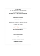 Through the looking glass: the development of self-of-therapist in educational psychology master's degree therapy training