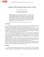 Challenges in skills development in foundry industry in Gauteng
