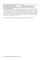 Economic stressors and coping strategies of single mothers living in poverty in Zimbabwe