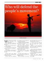 Who will defend the people’s movement?