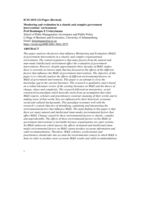 Monitoring and evaluation in a chaotic and complex government interventions’ environment