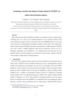 Technology selection and siting of a biogas plant for OFMSW via multi-criteria decision analysis
