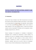 Internal marketing in a service organization.