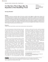 I’m not sure this is rape, but : an exposition of the stealthing trend