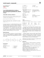 trans-Dichloridobis[tris(4-methoxyphenyl) phosphane]palladium(II) toluene solvate