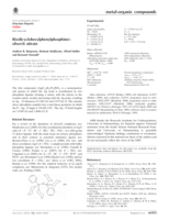 Bis(dicyclohexylphenylphosphine)- silver(I) nitrate