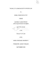 The bill of lading in South African law