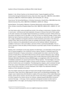 Southern African christianities and mission effort under review