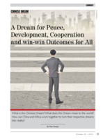 A dream for peace, development, cooperation and win-win outcomes for all