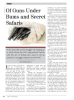 Of guns under bums and secret safaris