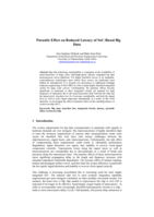 Parasitic effect on reduced latency of SoC-based big data