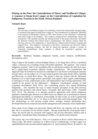 Picking on the poor : the contradictions of theory and neo-liberal critique. A response to Stasja Koot's paper on the contradictions of capitalism for Indigenous tourism in the South African Kalahari