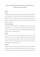 Premium versus affordable clothing retailers : what are customer expectations for satisfaction and repurchase intentions?