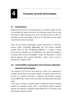 Computer vulnerability risk analysis.