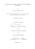 The life-world of truants : guidelines for the educational psychologist
