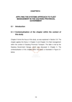 A systems approach to the management of government vehicles in the Gauteng province