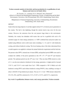 Techno-economic analysis of electricity and heat production by co-gasification of coal, biomass and waste tyre in South Africa