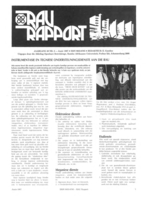 RAURapport Vol 20 no2 June 1987