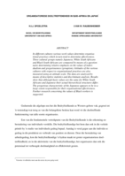 Organisatoriese doeltreffendheid in Suid-Afrika en Japan.