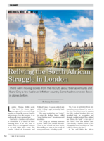 Recruits meet at the LSE : reliving the South African struggle in London