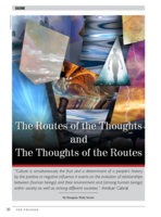 The routes of the thoughts and the thoughts of the routes