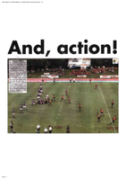 And, action!
