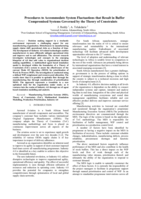 Procedures to accommodate system fluctuations that result in buffer compromised systems governed by the theory of constraints