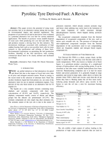Pyrolitic tyre derived fuel : a review