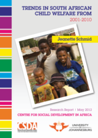 Trends in South African child welfare from 2001-2010.