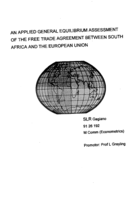 An applied general equilibrium assessment of the free trade agreement between South Africa and the European Union